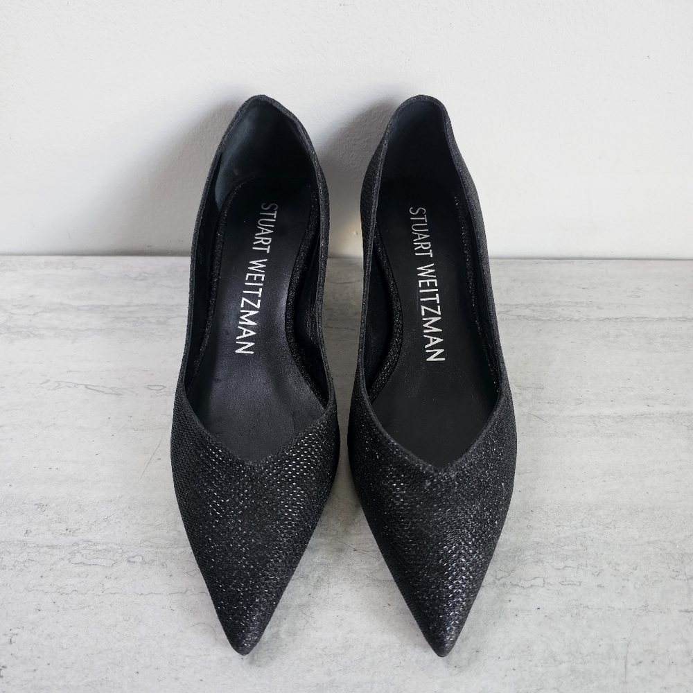 🐈‍⬛ Stuart Weitzman Kitten Heels 🐈‍⬛ - Picture 2 of 10
